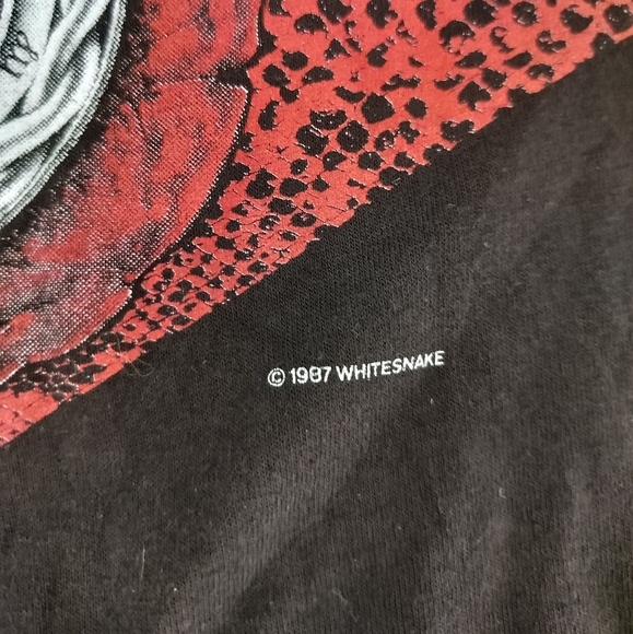 87 original White snake concert tee - Picture 2 of 4